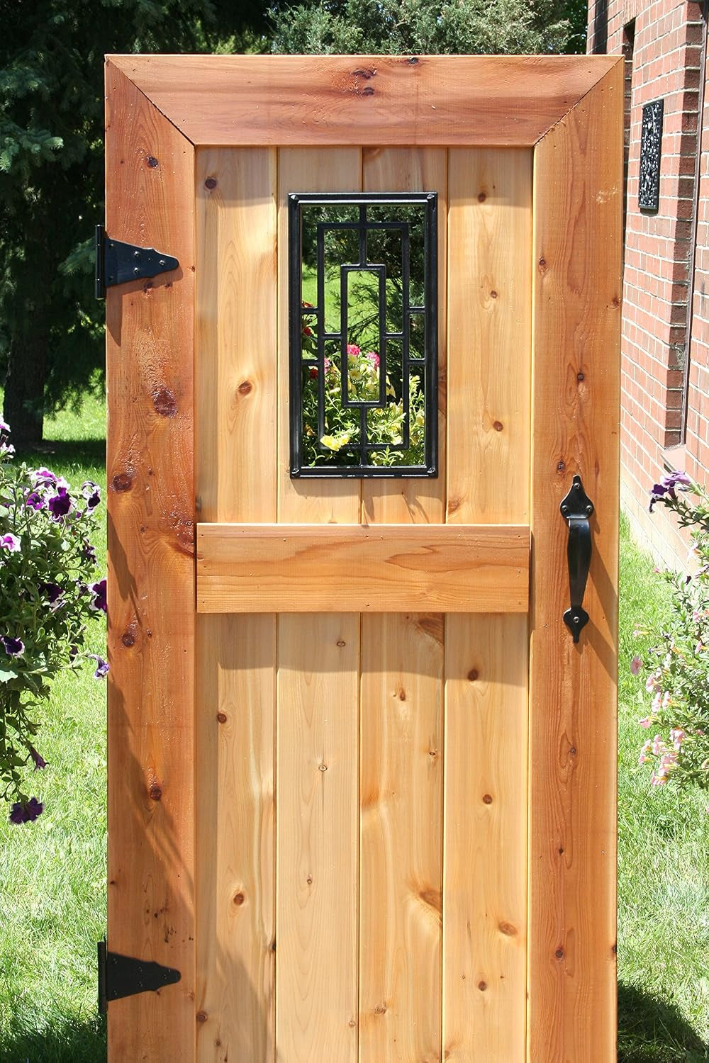 Decorative Insert for Fencing, Gates, Home, Garden - Rectangle, 17"