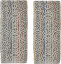 Rhapsody Hand Towel Set-2Pc, Premium 100% Cotton, Spice | 550 GSM Weight. Spa-Level Quality. Soft & Absorbent, Reversible Jacquard. for the Bathroom, Kitchen, Bar or Any Sink Space.