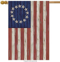 Betsy Ross Flag Patriotic House Flag