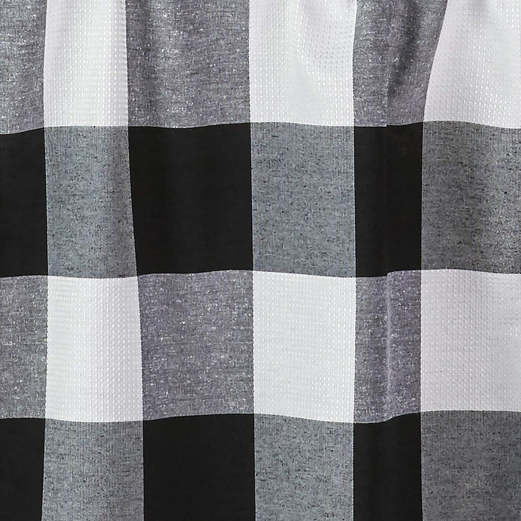 by Saturday Knight Grandin Valance, 58X13, White/Black