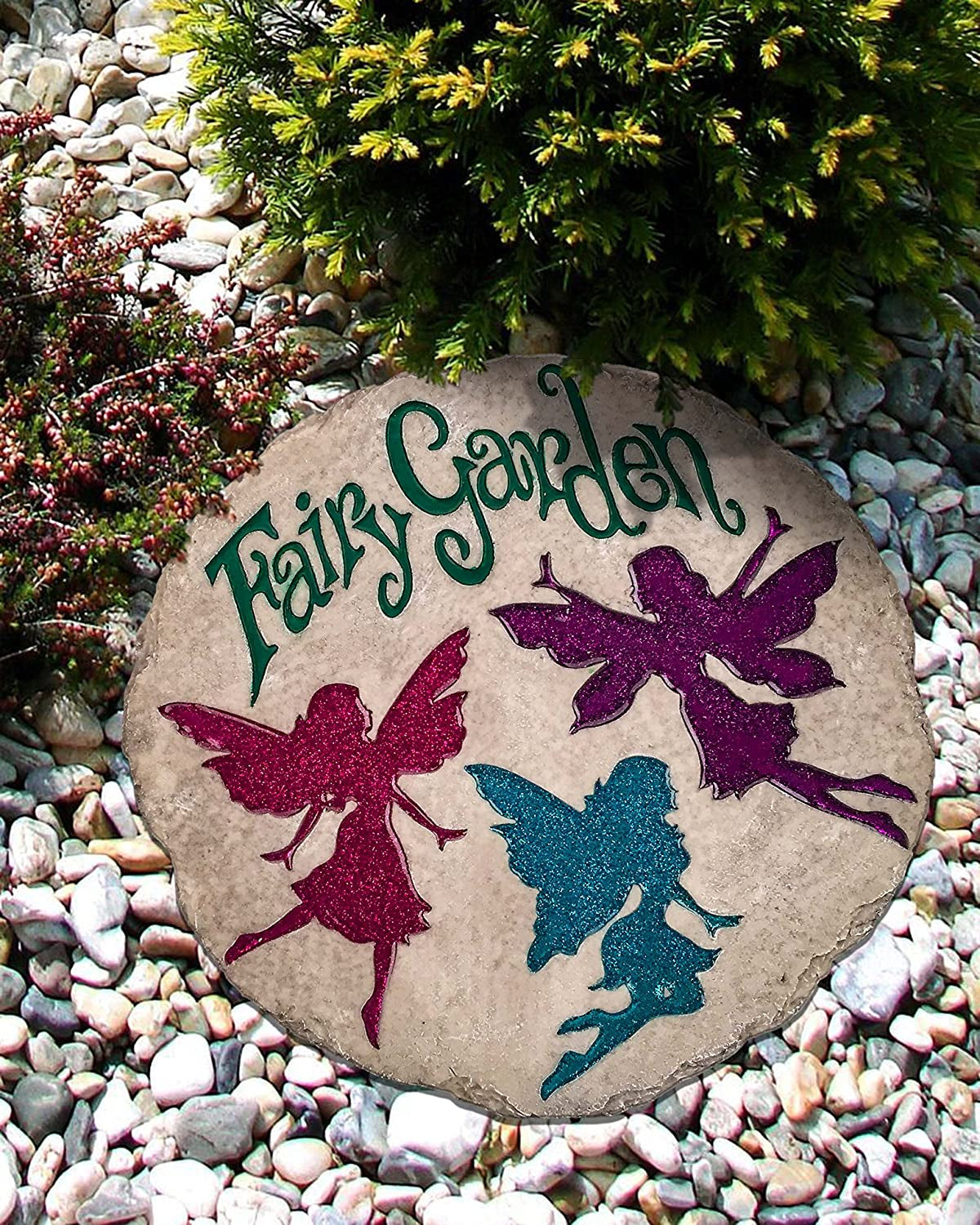 - Garden Décor - Beautiful Garden Stepping Stone - Decorative Stone for Garden