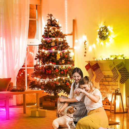Led Lights for Bedroom, 32.8Ft Led Strip Lights RGB Color Changing Strip Light with Remote Control, Led Light for Room Decor, Home Decor | Indoor Color Changing Decor Bedroom Kitchen Party 44-Key IR Remote Timer Cuttable Flexible Strong Adhesive