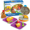 New Sprouts Waffle Time - Breakfast Pretend Play Food Kitchen Toys, Montessori Educational Game, Fine Motor Skills, Gifts for Boys and Girls