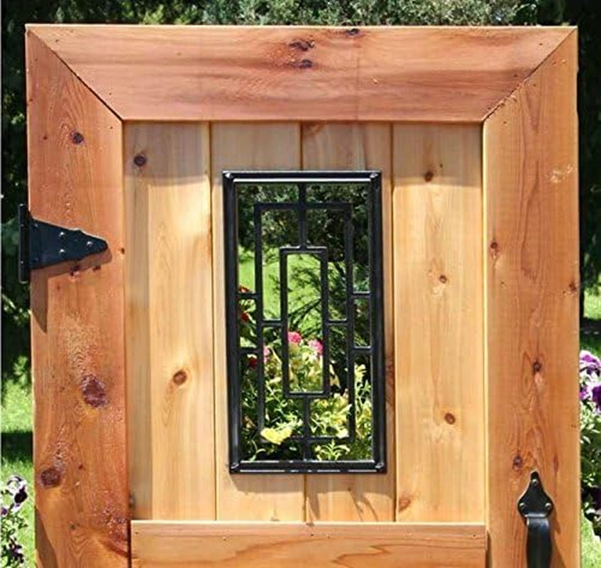 Decorative Insert for Fencing, Gates, Home, Garden - Rectangle, 17"